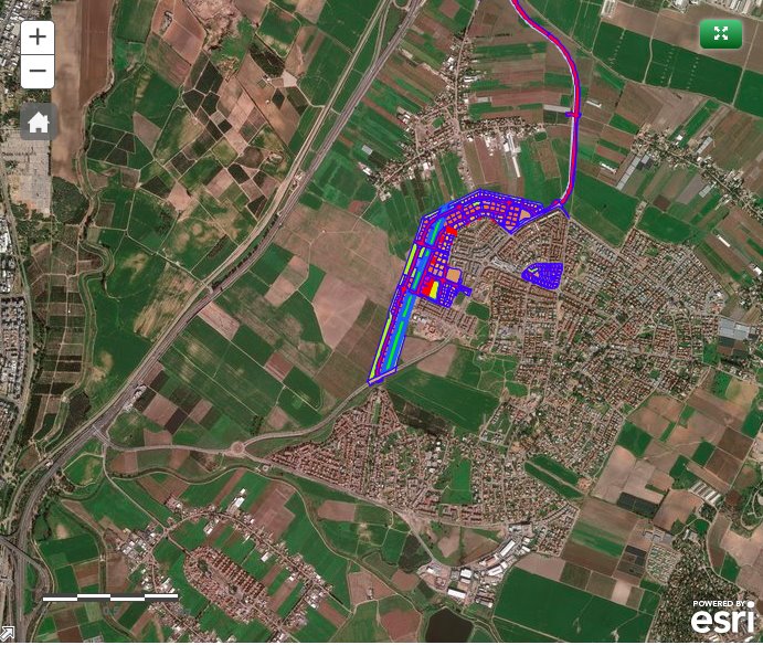 צילום מסך. גן יבנה מערב