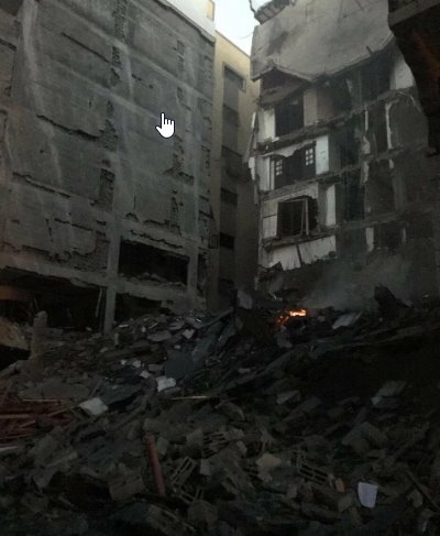אחרי תקיפת חיל אוויר ברצועה(צילום: דובר צה"ל) אחרי תקיפת חיל אוויר ברצועה(צילום: דובר צה"ל)
