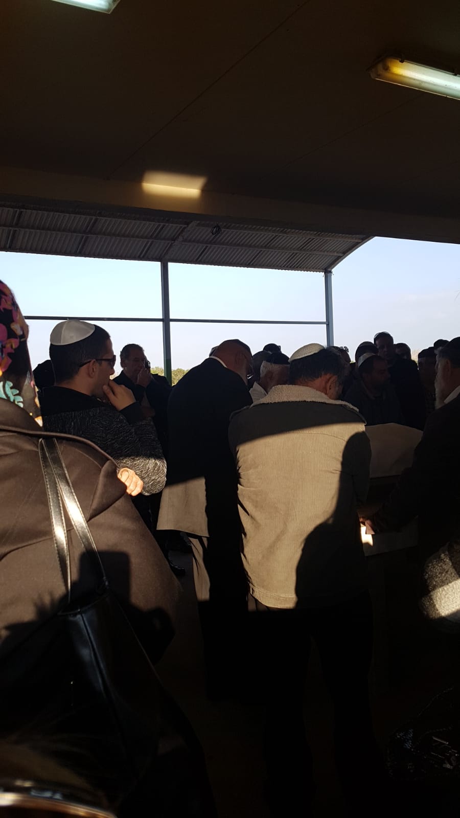 לווית אליהו כהן ז"ל אמש