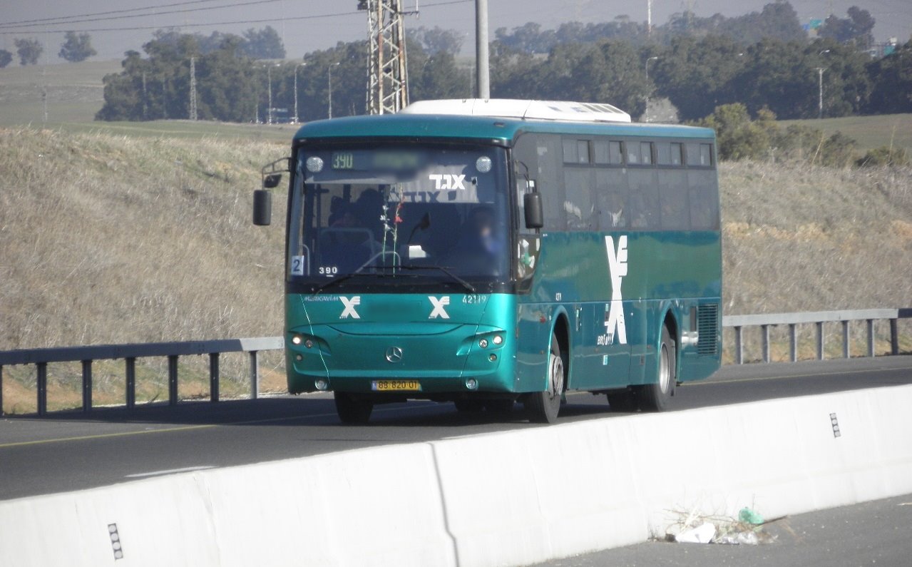 קו אגד לאילת (צילום: פורום תחבורה ציבורית בדרום - תפוז)