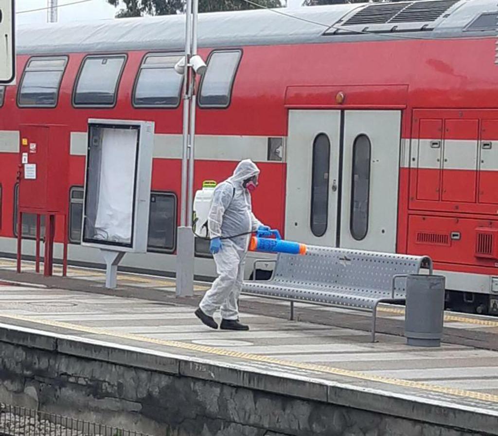 רכבת ישראל באווירת הקורונה