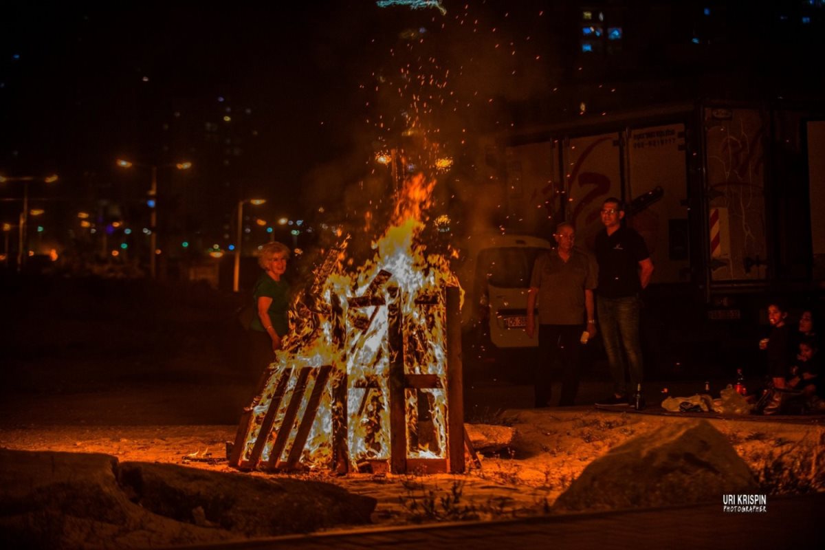 ל&quot;ג בעומר. צילום: אורי קריספין