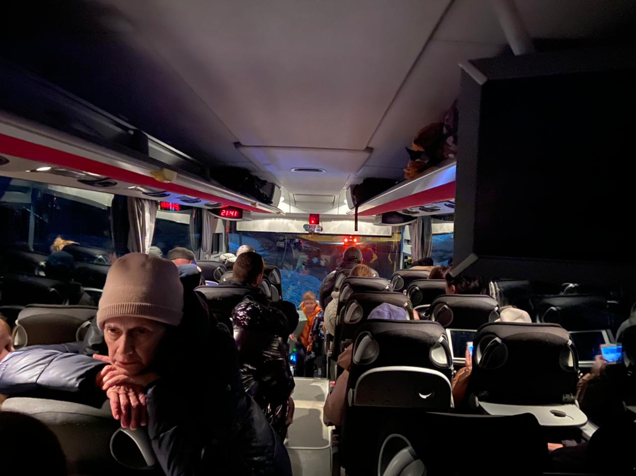 נסיעת חילוץ מאוקראינה. צילום באדיבות החמ"ל האזרחי להצלת יהודי אוקראינה