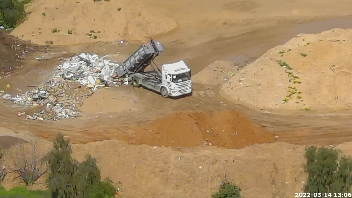 צילום: המשטרה הירוקה של המשרד לאיכות הסביבה צילום: המשטרה הירוקה של המשרד לאיכות הסביבה