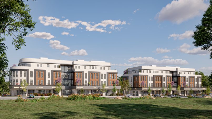 מתחם הבילוי והעסקים החדש GANYA שנבנה על ידי קבוצת צרפתי שמעון בגן יבנה קרדיט הדמייה סנפשוט