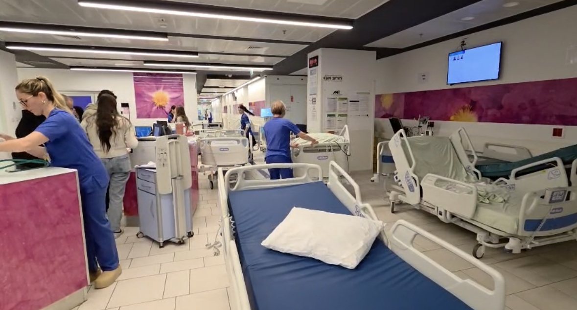 חוזרים לשגרה באסותא אשדוד (באדיבות בית החולים אסותא אשדוד)