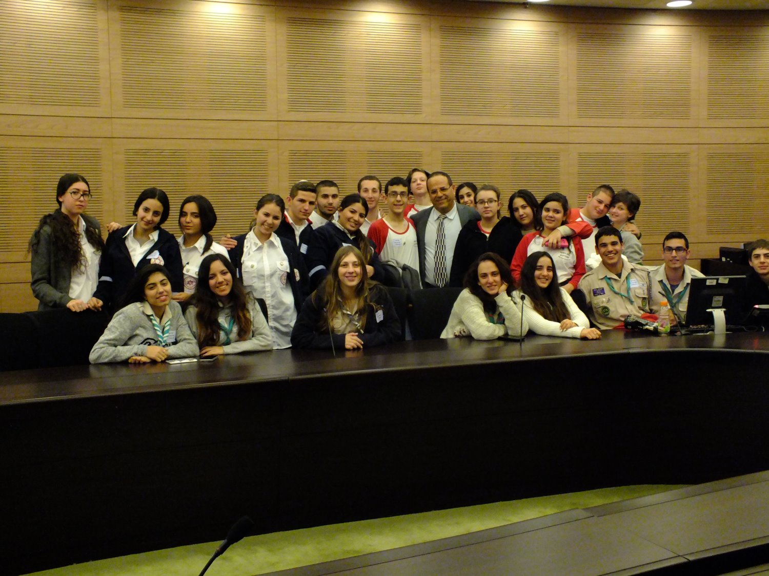 חברי הכנסת הצעירים, צילום: דוברות מועצת גן יבנה