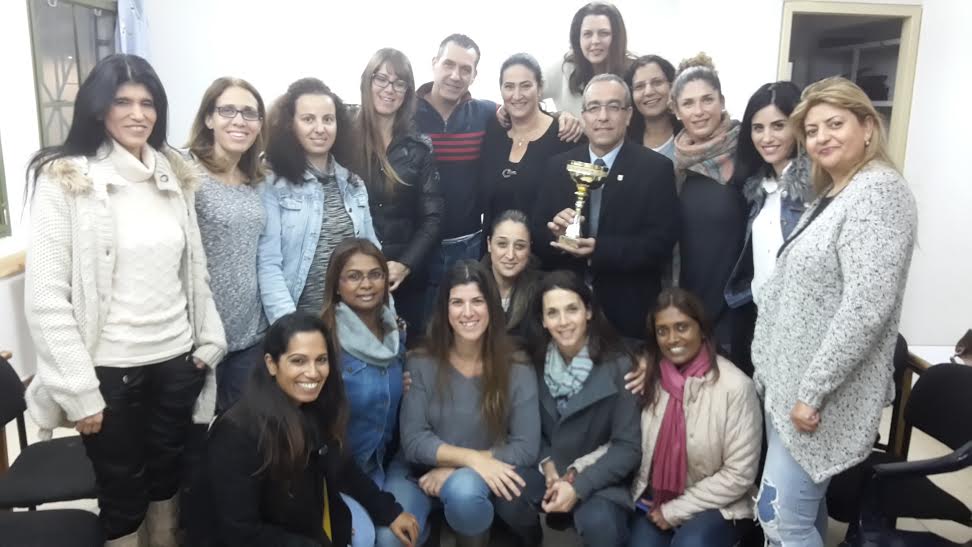 הנבחרת המנצחת. צילום: דוברות מועצת גן יבנה