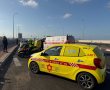 סמוך לכניסת השבת: שני רוכבי אופנוע באשדוד נפצעו בהתנגשות ביניהם