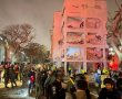אסון בערד: עשרה פצועים קשה בפגיעה ישירה של טיל; חשש ללכודים (וידאו)