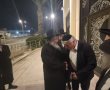 בנו של האדמו"ר מגור בשמחת השבע ברכות לממ"ק רה"ע