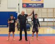 יהונתן אשכנזי בניצחון במהלך התחרות