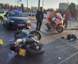 תאונה קשה בירושלים: זה מה שקרה כשאוטובוס התנגש בשני רוכבי אופנוע