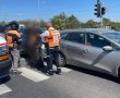 שתי תאונות בכביש 4 סמוך לגן יבנה ובית עזרא - עומסים כבדים בכל האיזור