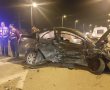 שתי תאונות במקביל באותה שעה  בצומת בת הדר