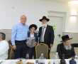 צפו: הדיין הישיש של בעלזא מפזז עם ראש העיר ויו"ר המוע"ד בחגיגת הסיום (וידאו) 