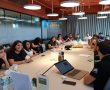 תלמידי מגמת סייבר בבית הספר אורט ע"ש נעמי שמר ערכו סיור לימודי במשרדי גוגל ישראל 