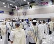 בית הכנסת הפתוח של חב"ד בגן יבנה לתפילות יום הכיפורים