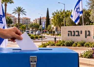 אילוסטרציה גן יבנה בוחרת