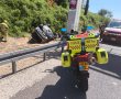 5 פצועים בינוני בתאונת דרכים  סמוך למחלף גדרה