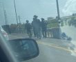 דיווח על חילופי אש בין כוחות הצבא למחבלים בכביש 4 צומת אמונים