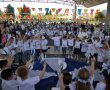 מאות מילדי גן יבנה ציינו את יום העצמאות ה-75 של מדינת ישראל בסימן אחדות בעם 