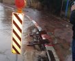 כמויות חריגות של גשמים בטווח זמן קצר ירדו בגן יבנה ובסביבתה 
