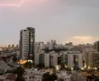 לאחר הפוגה קלה: הגשם חוזר לאשדוד ובעוצמה מחודשת