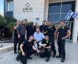 מרגש בחג השבועות: לוחמי האש מחולון הגיעו לבקר את חברם שנפצע בפעילות מבצעית 
