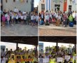 תלמידי בית הספר ע"ש בן גוריון בגן יבנה ציינו את יום ההליכה הבינלאומי 